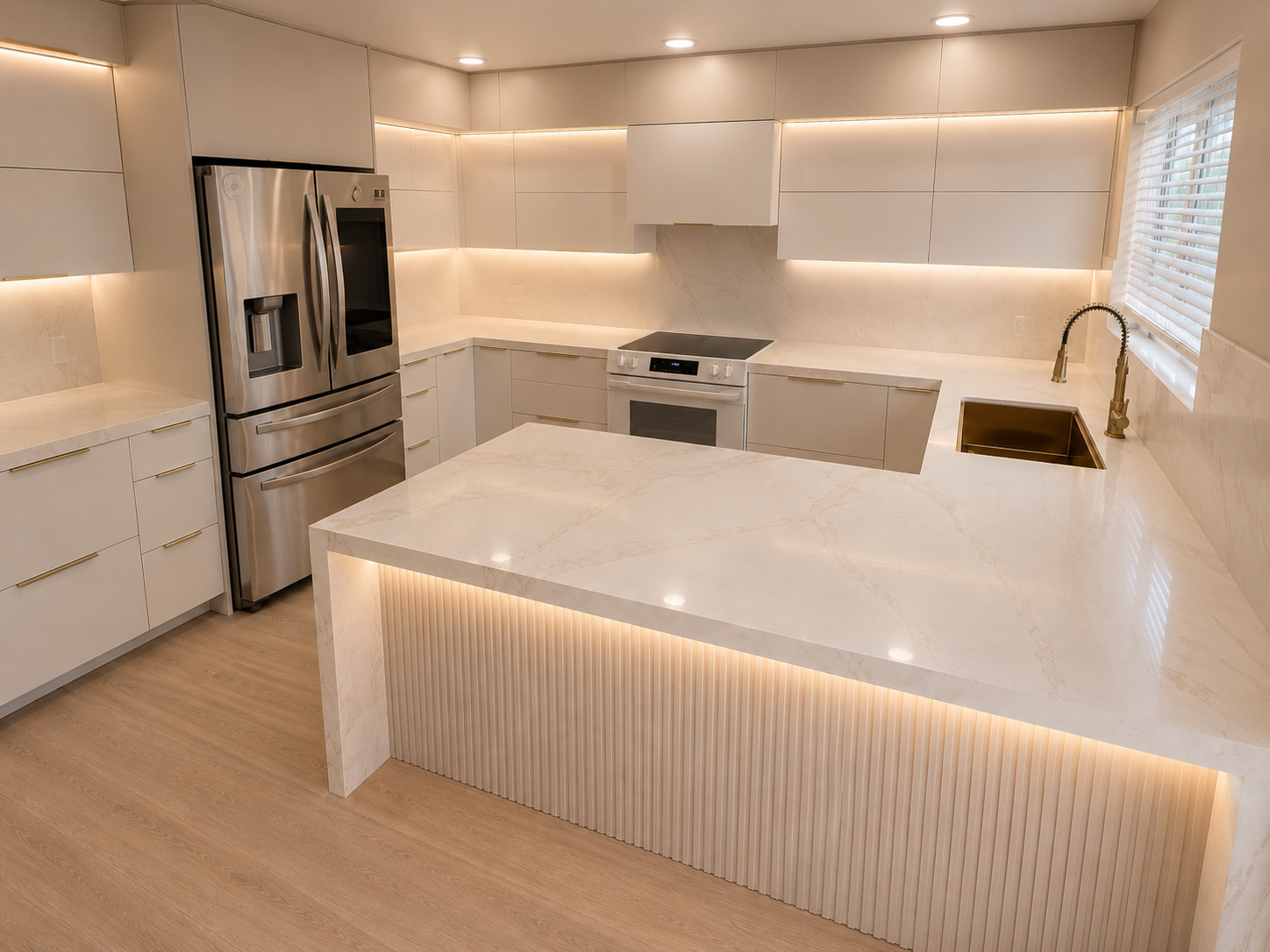 After — Modern Kitchen Transformation